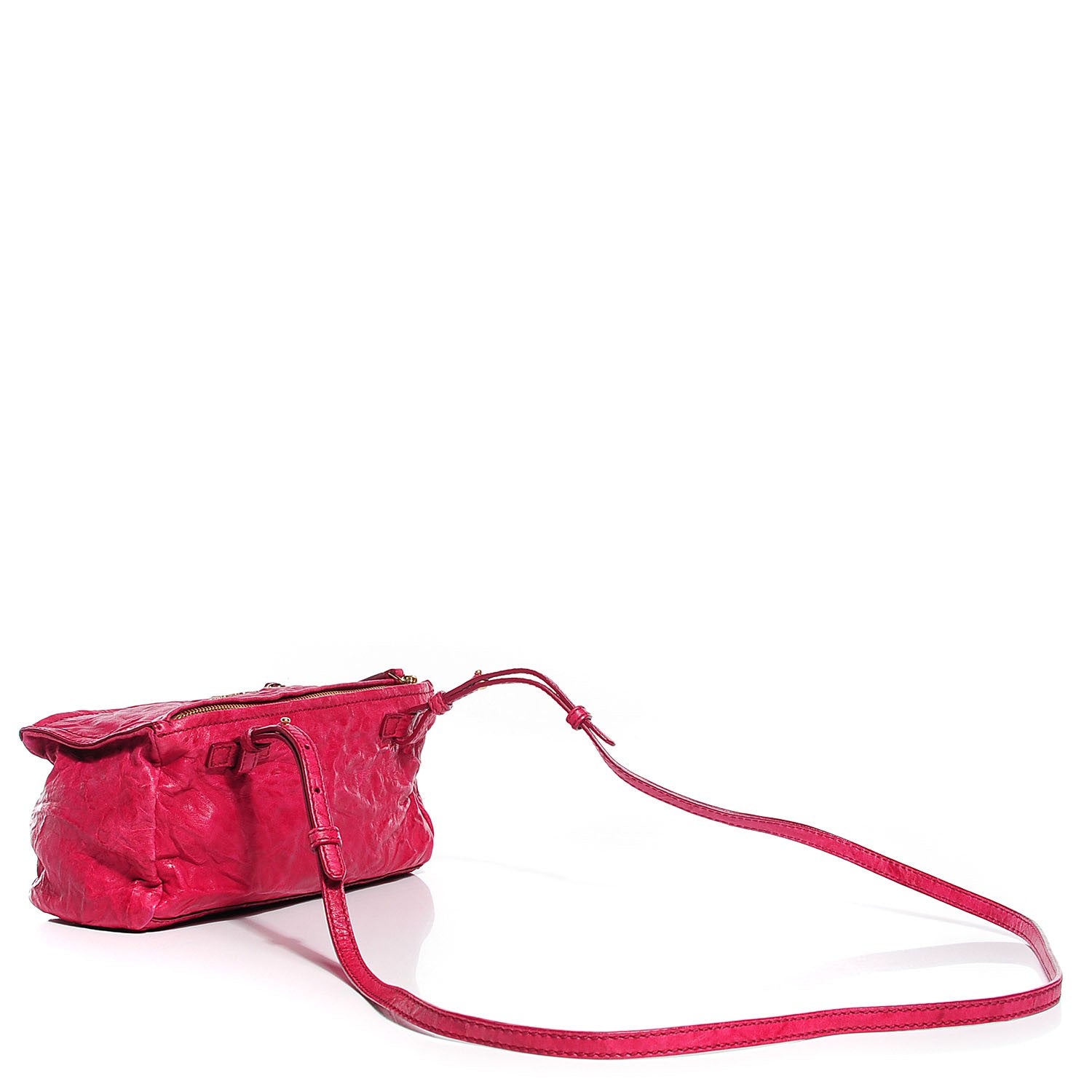 Givenchy Tumbled Sheepskin Mini Pandora Cherry 3 of 9