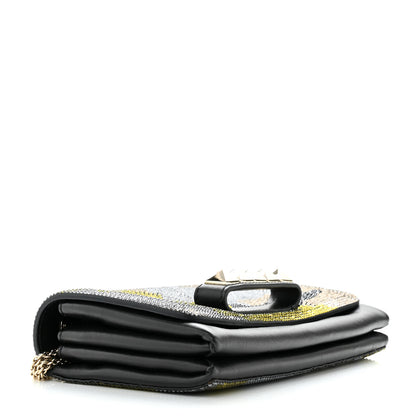 Valentino Garavani Nappa Crystal Camouflage Va Va Voom Shoulder Bag Multicolor 4 of 11