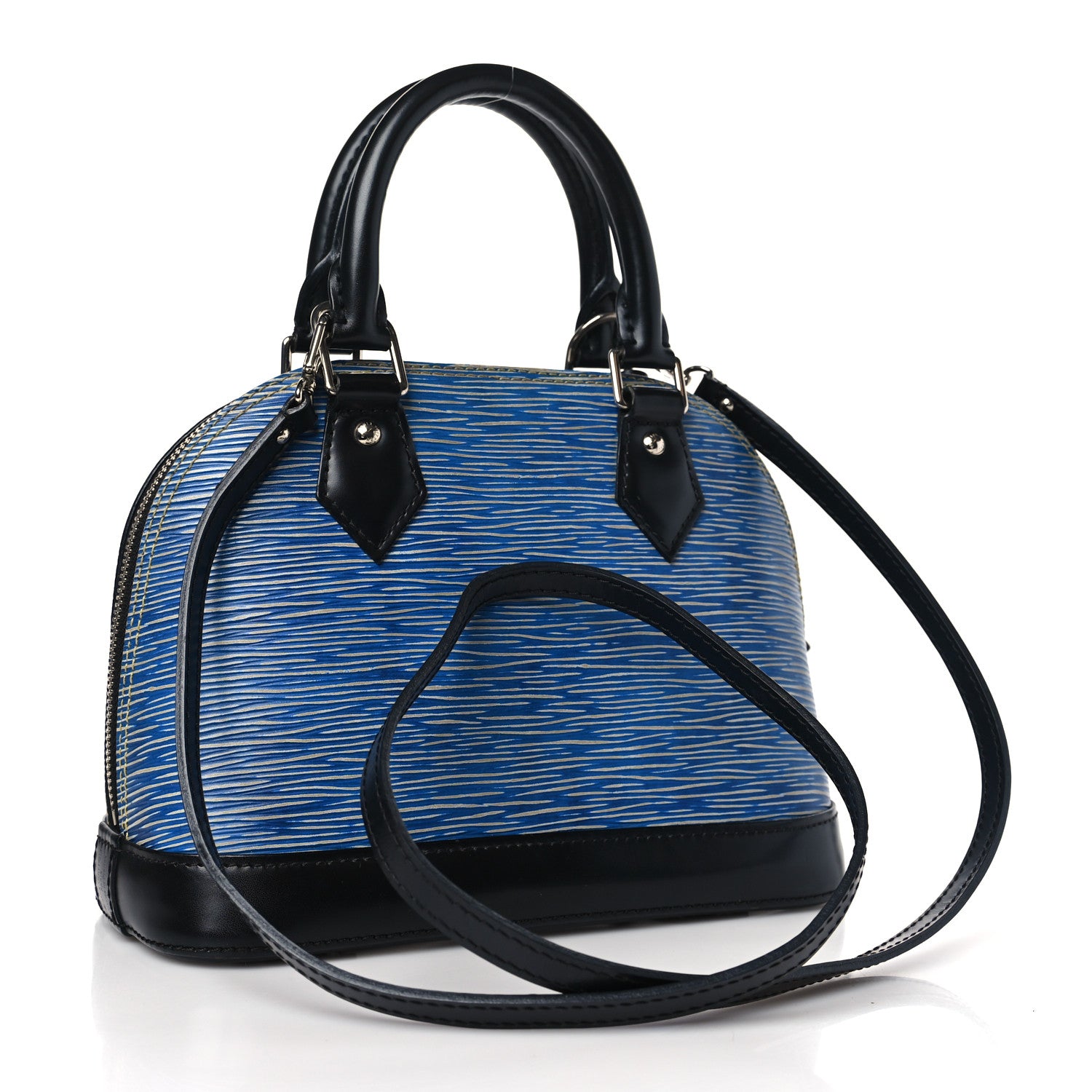 Louis Vuitton Epi Alma BB Denim Light 3 of 12