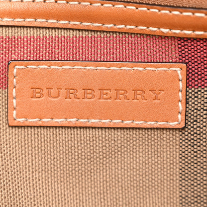 Burberry Canvas Mega Check Medium Maidstone Saddle Brown 6 of 12
