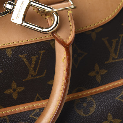 Louis Vuitton Monogram Alize 2 Compartment Luggage Travel Bag 17 of 17