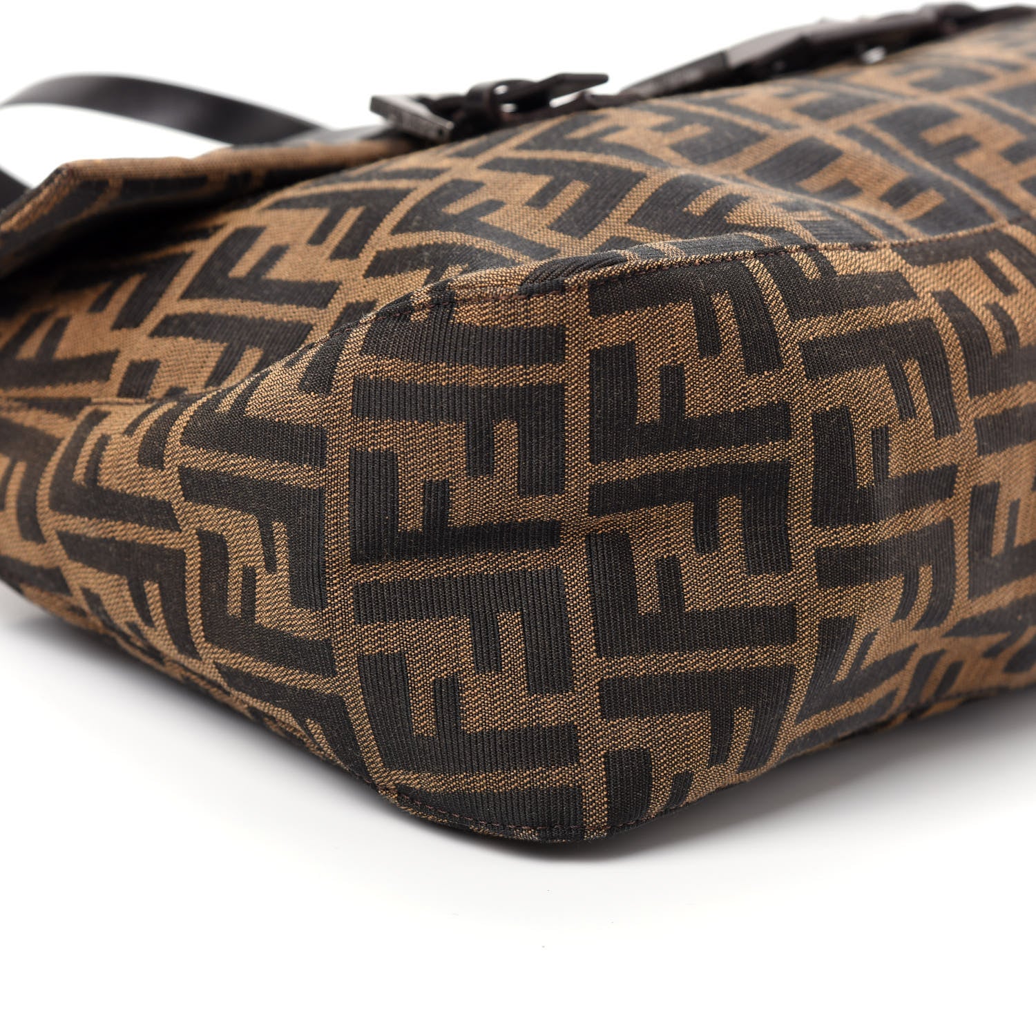 Fendi Zucca Small Shoulder BagTobacco 6 of 8