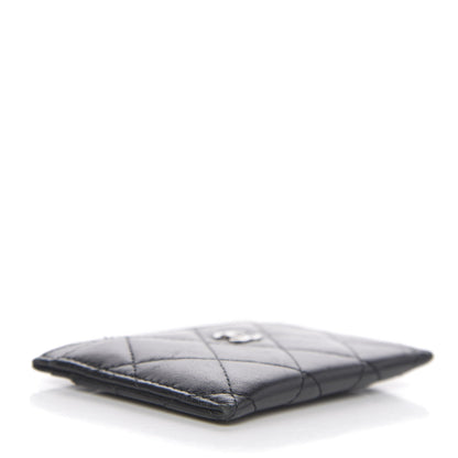 Chanel Lambskin Quilted Card Holder Black 3 of 8