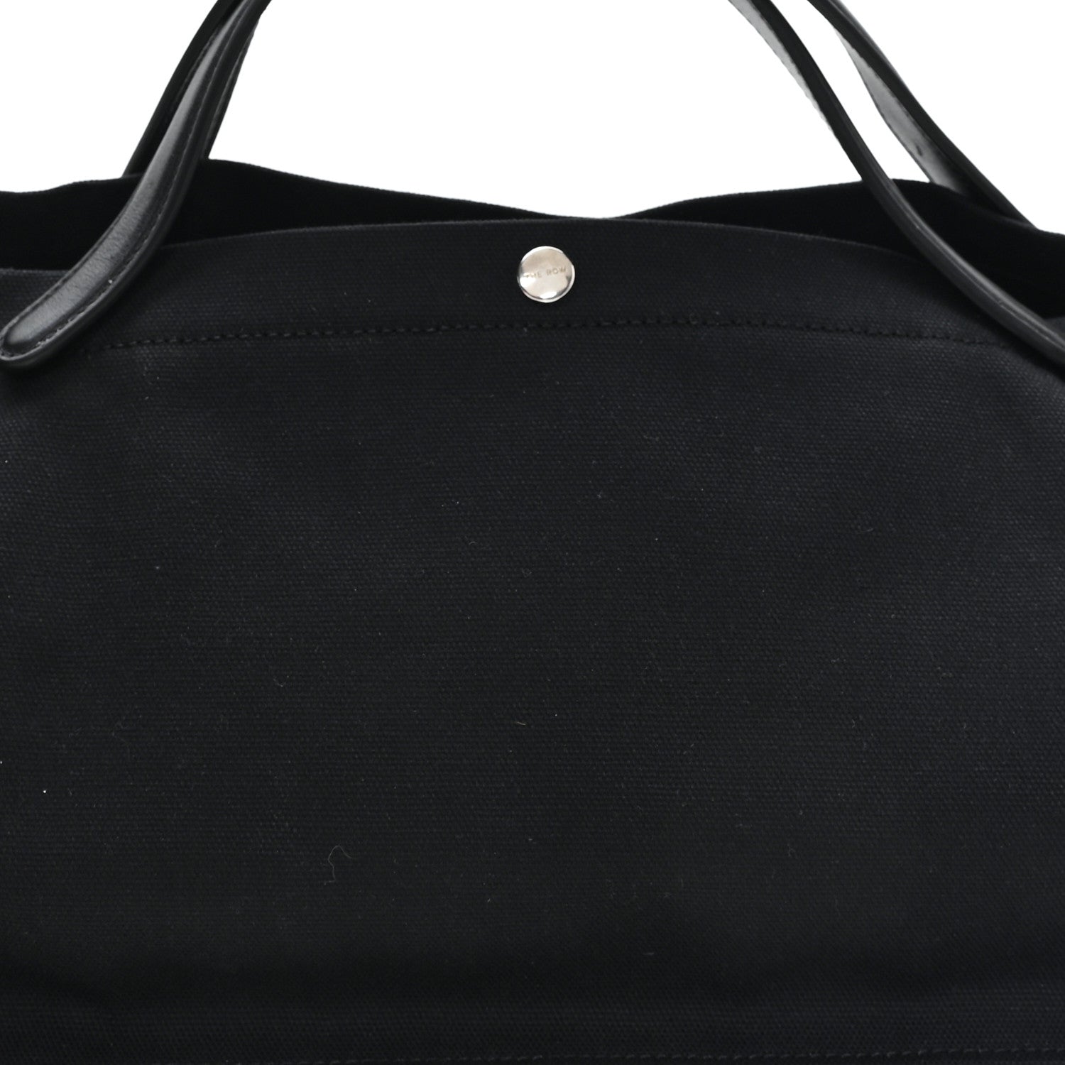 The Row Cotton Twill East West Idaho Tote Black 7 of 9