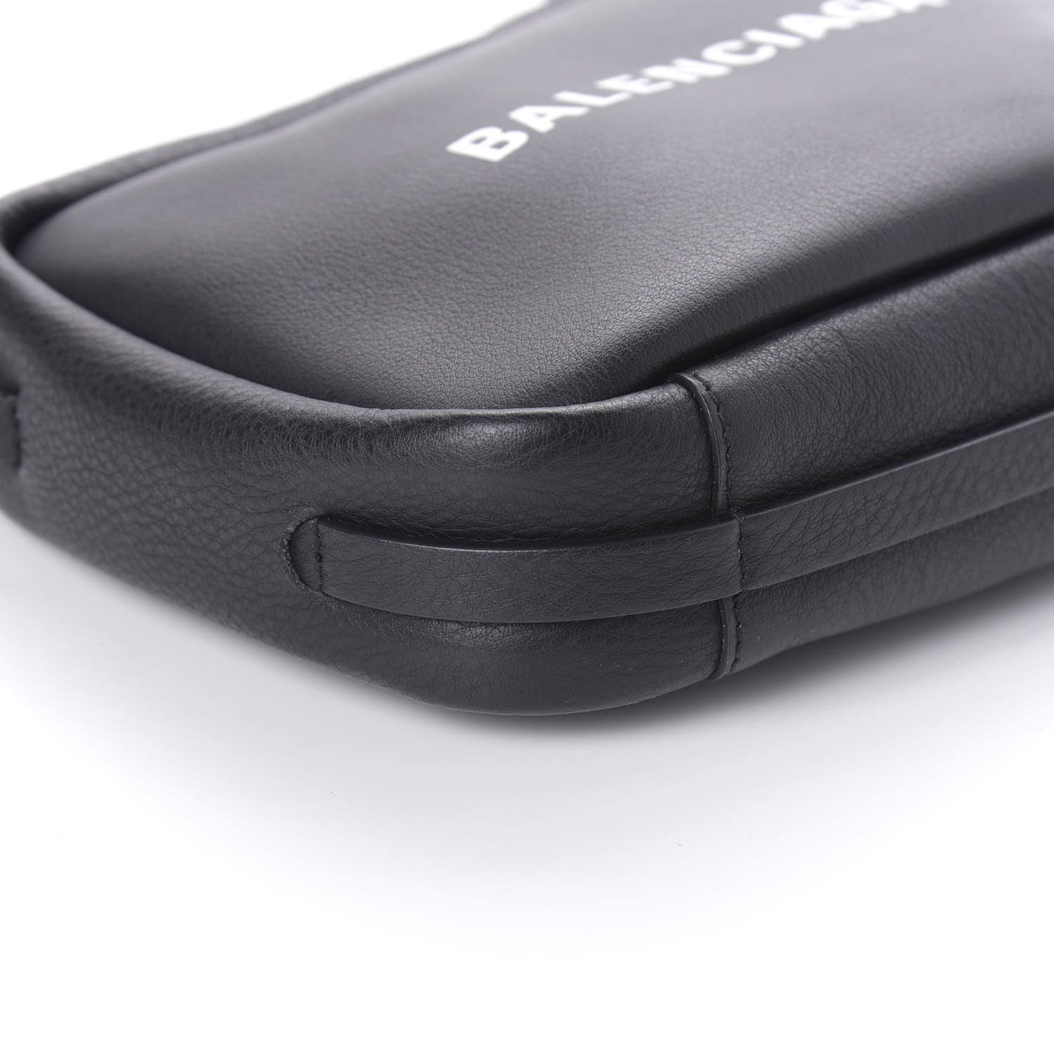 Balenciaga Calfskin Logo S Everyday Camera Bag Black 6 of 9