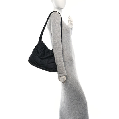 Saint Laurent Econyl Nylon Lou Puffer Messenger Black 2 of 11