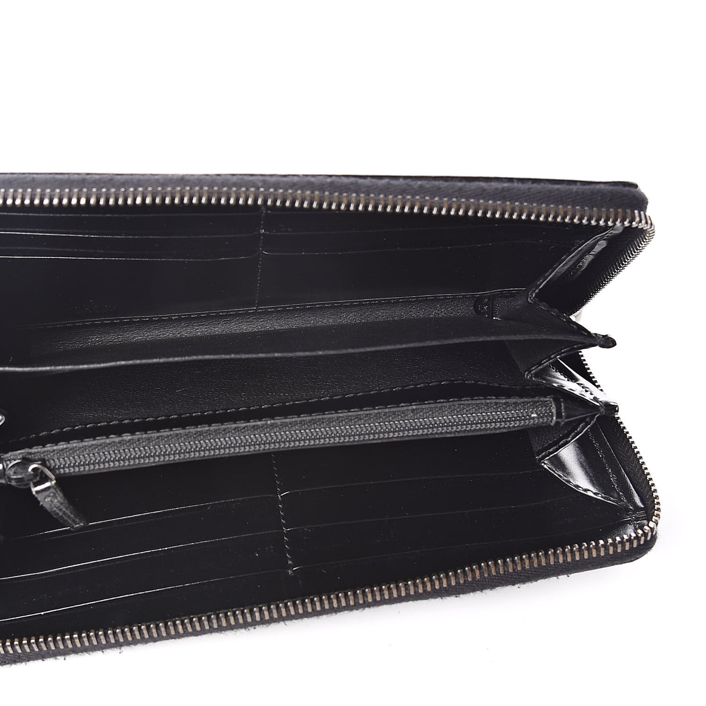 Imprime Monogram GG Pierce Zip Around Wallet Black