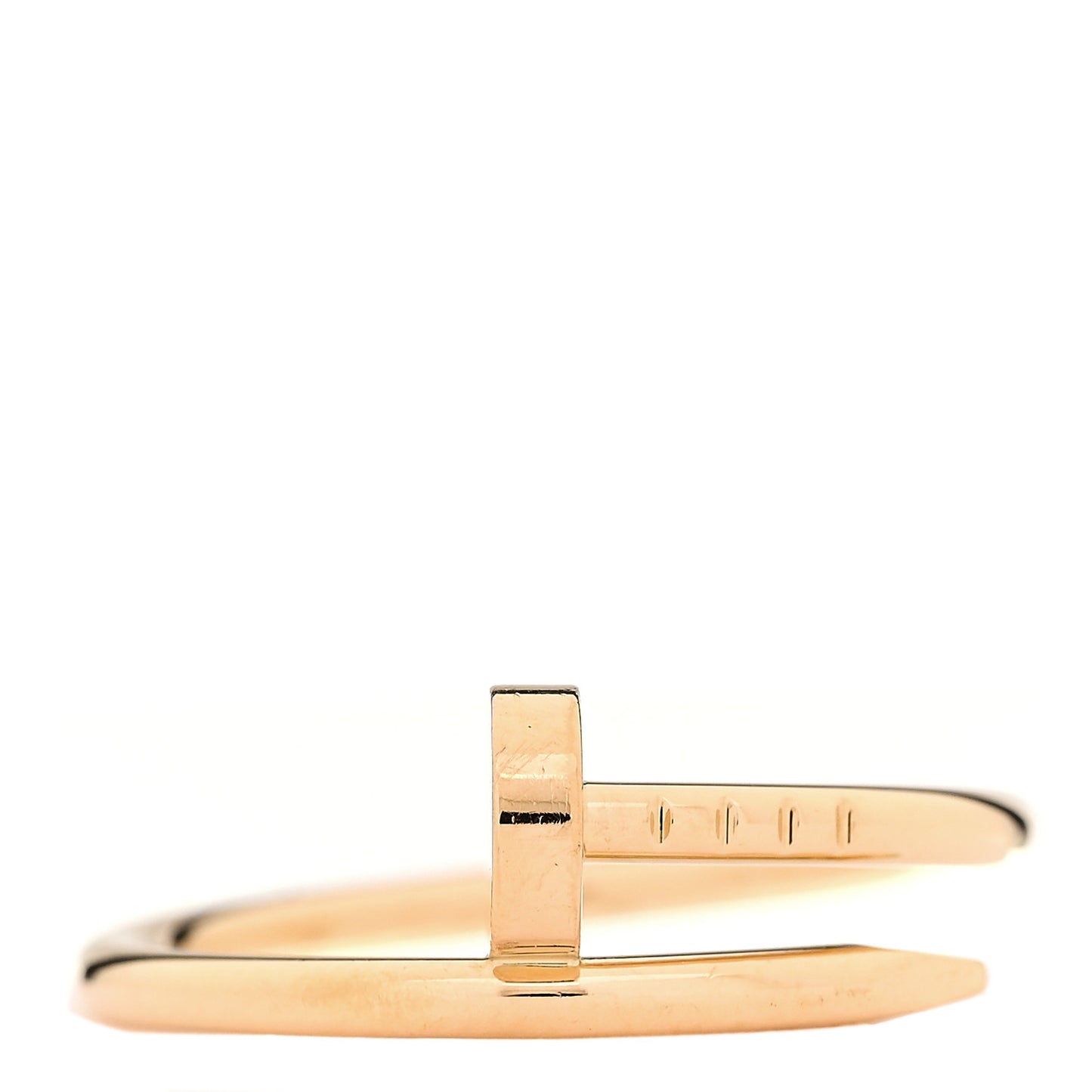 18K Yellow Gold Small Juste Un Clou Ring 55 7.25