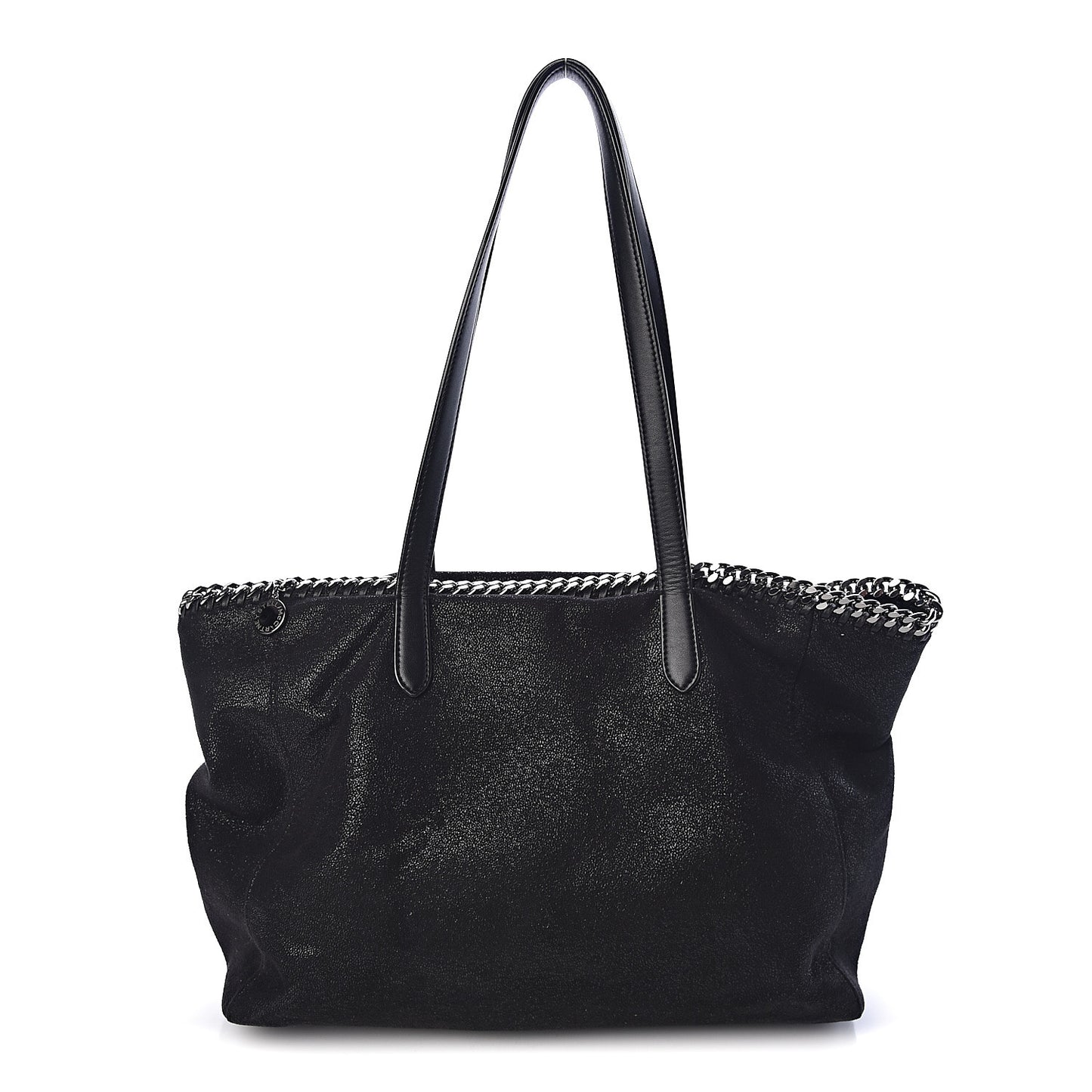 Shaggy Deer Falabella East West Shopper Tote Black