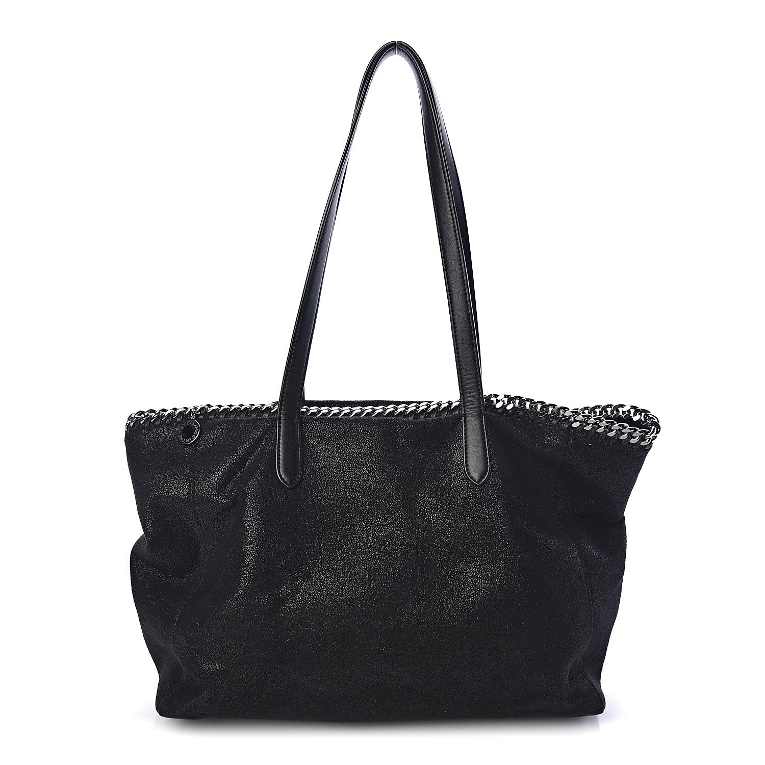 Stella McCartney Shaggy Deer Falabella East West Shopper Tote Black 1 of 9