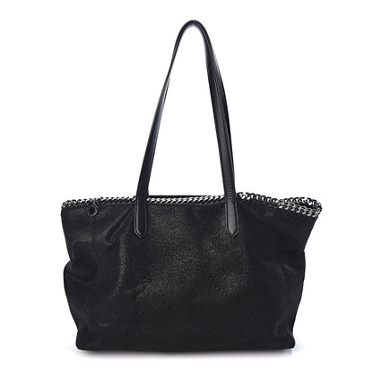 Stella McCartney Shaggy Deer Falabella East West Shopper Tote Black 1 of 9