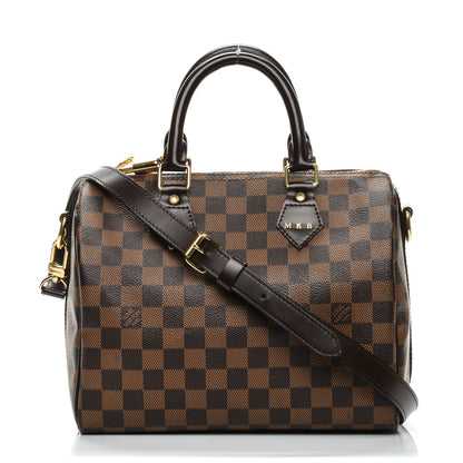 Louis Vuitton Damier Ebene Speedy Bandouliere 25 1 of 6