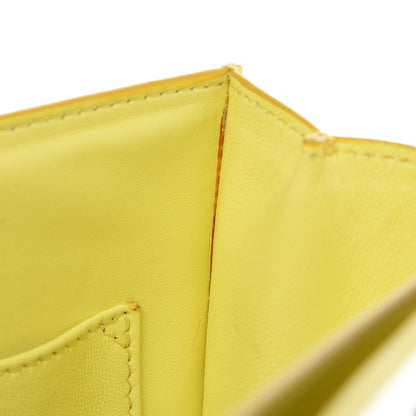Celine Liege Calfskin Medium Classic Box Flap Bag Saffron 12 of 13