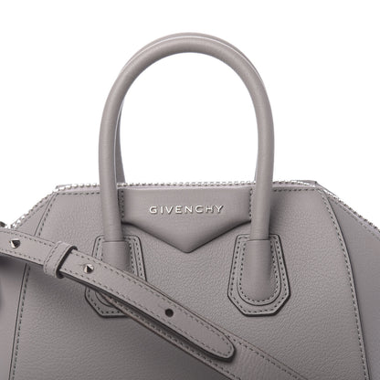 Givenchy Sugar Goatskin Mini Antigona Pearl Grey 10 of 10