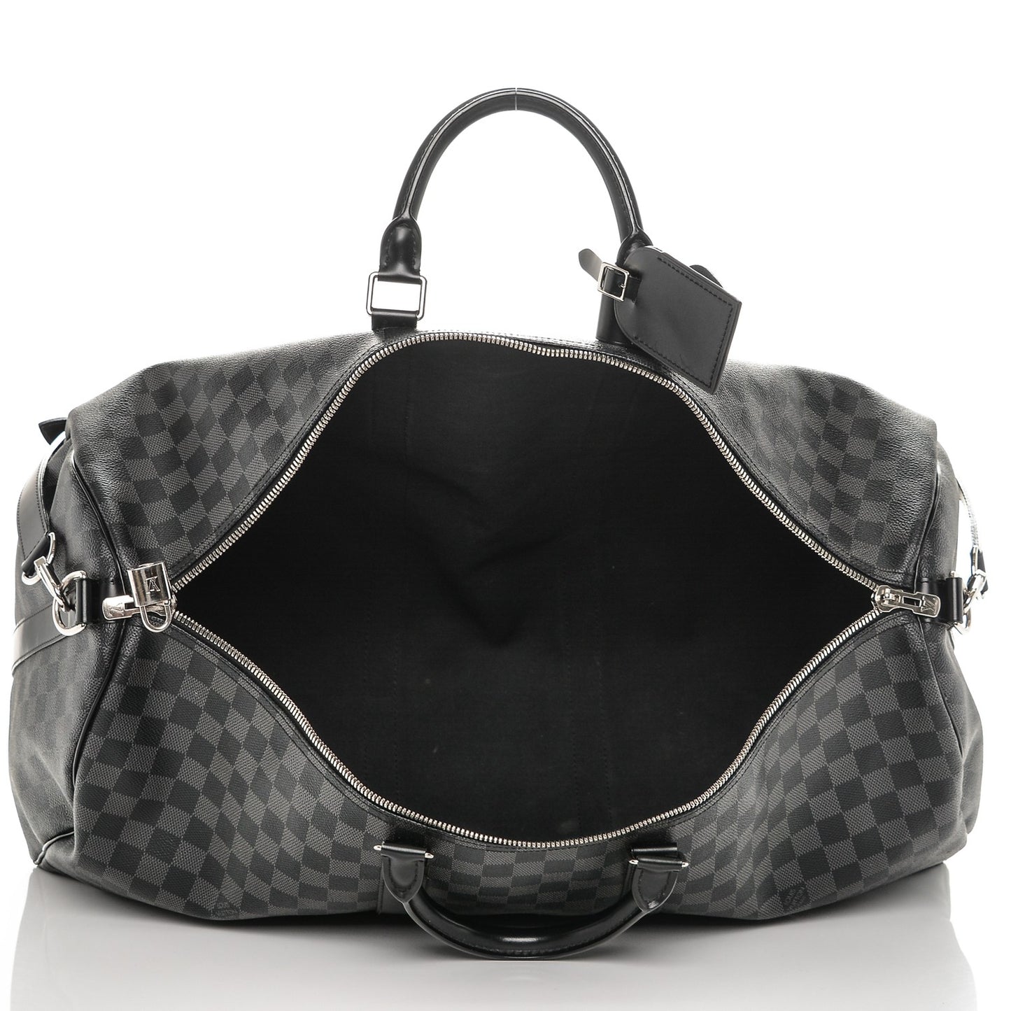 Damier Graphite Keepall Bandouliere 55