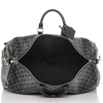 Louis Vuitton Damier Graphite Keepall Bandouliere 55 5 of 7