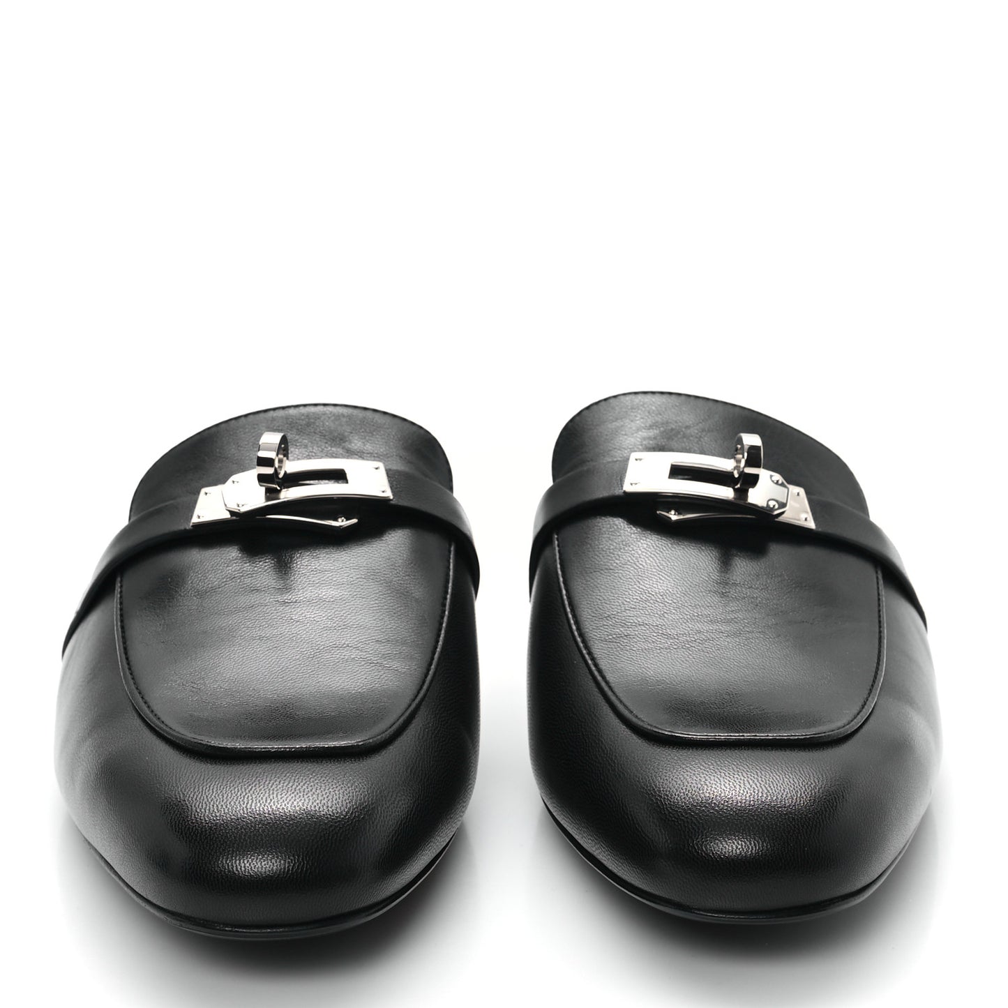 Goatskin Oz Mules 40 Black