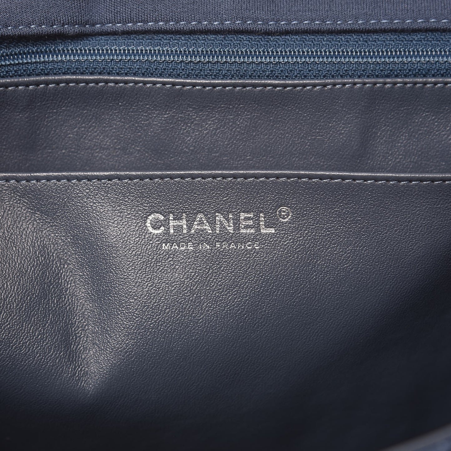 Jersey Quilted Maxi Single Flap Blue
