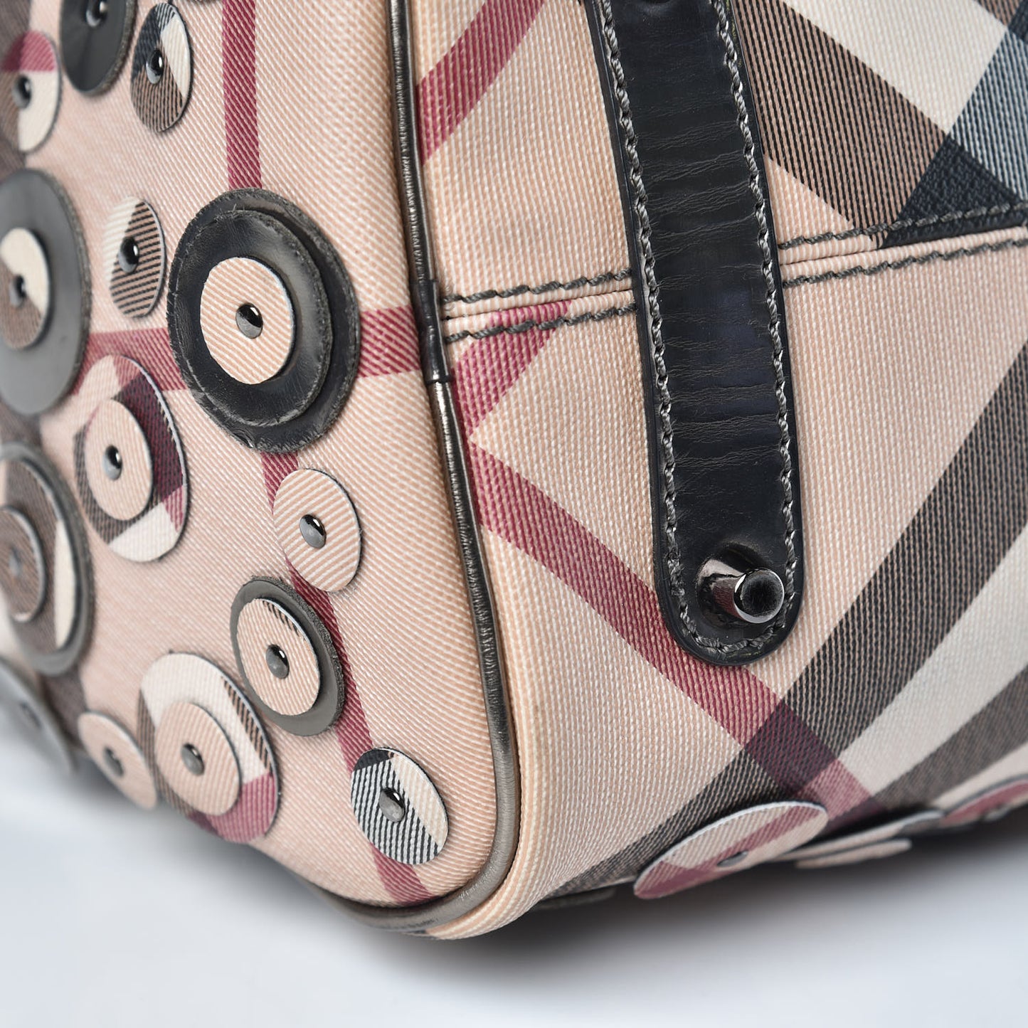 Supernova Check Embellished Bowler
