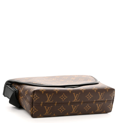 Louis Vuitton Monogram Macassar Magnetic Messenger 4 of 10