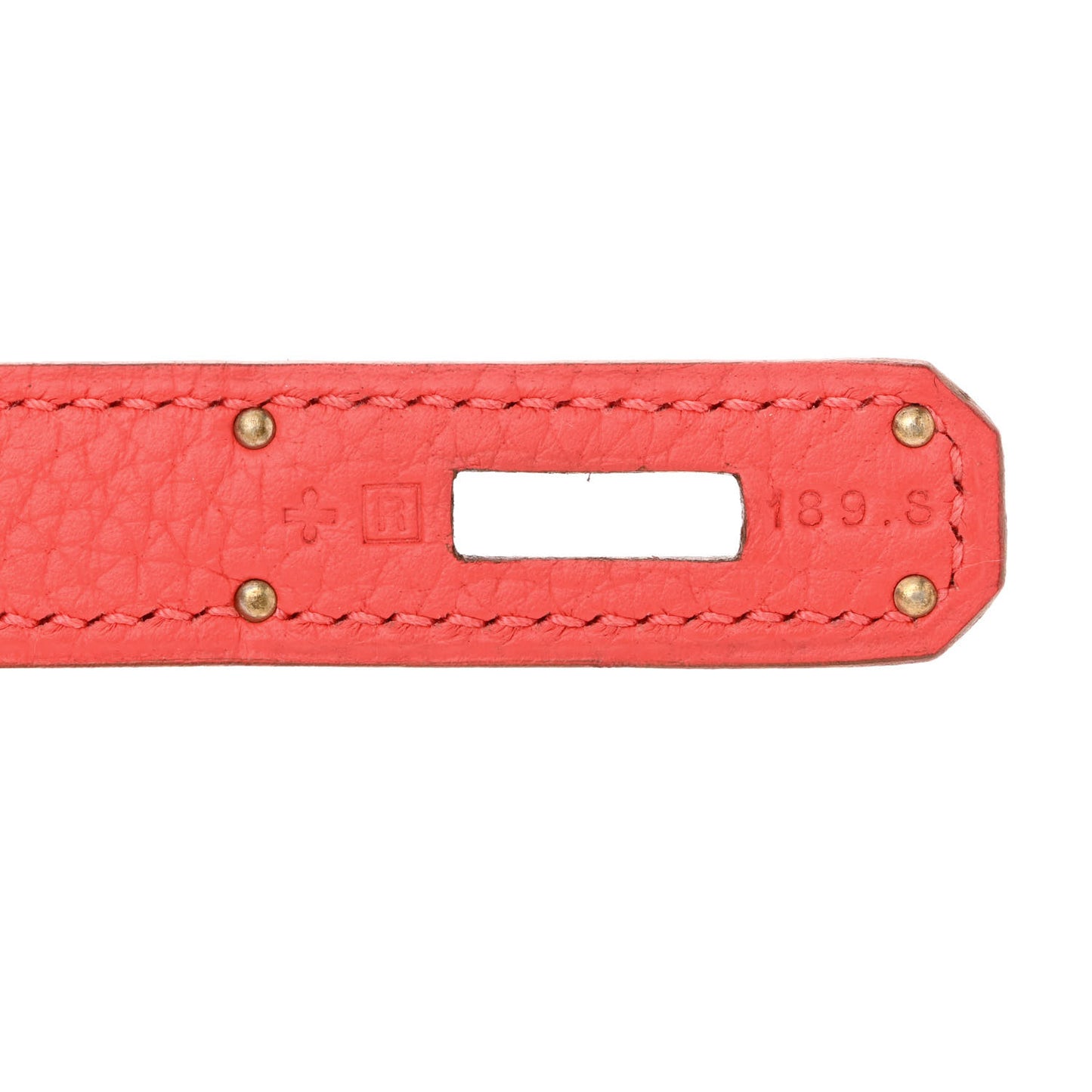 Togo Birkin 35 Rouge Pivoine