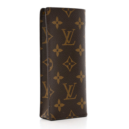 Louis Vuitton Monogram Etui a Lunettes Simple Eyeglass Case 3 of 6