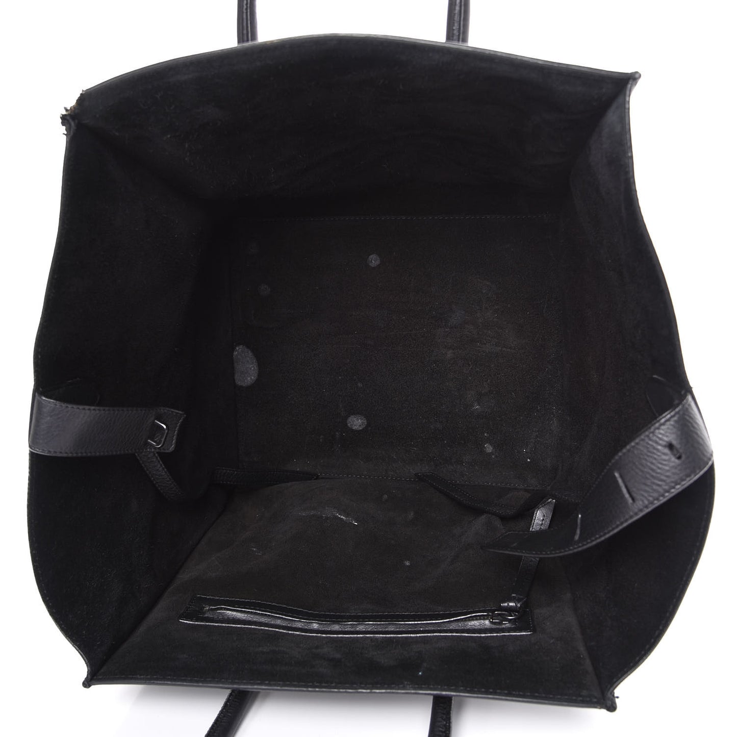 Supple Calfskin Medium Phantom Luggage Black
