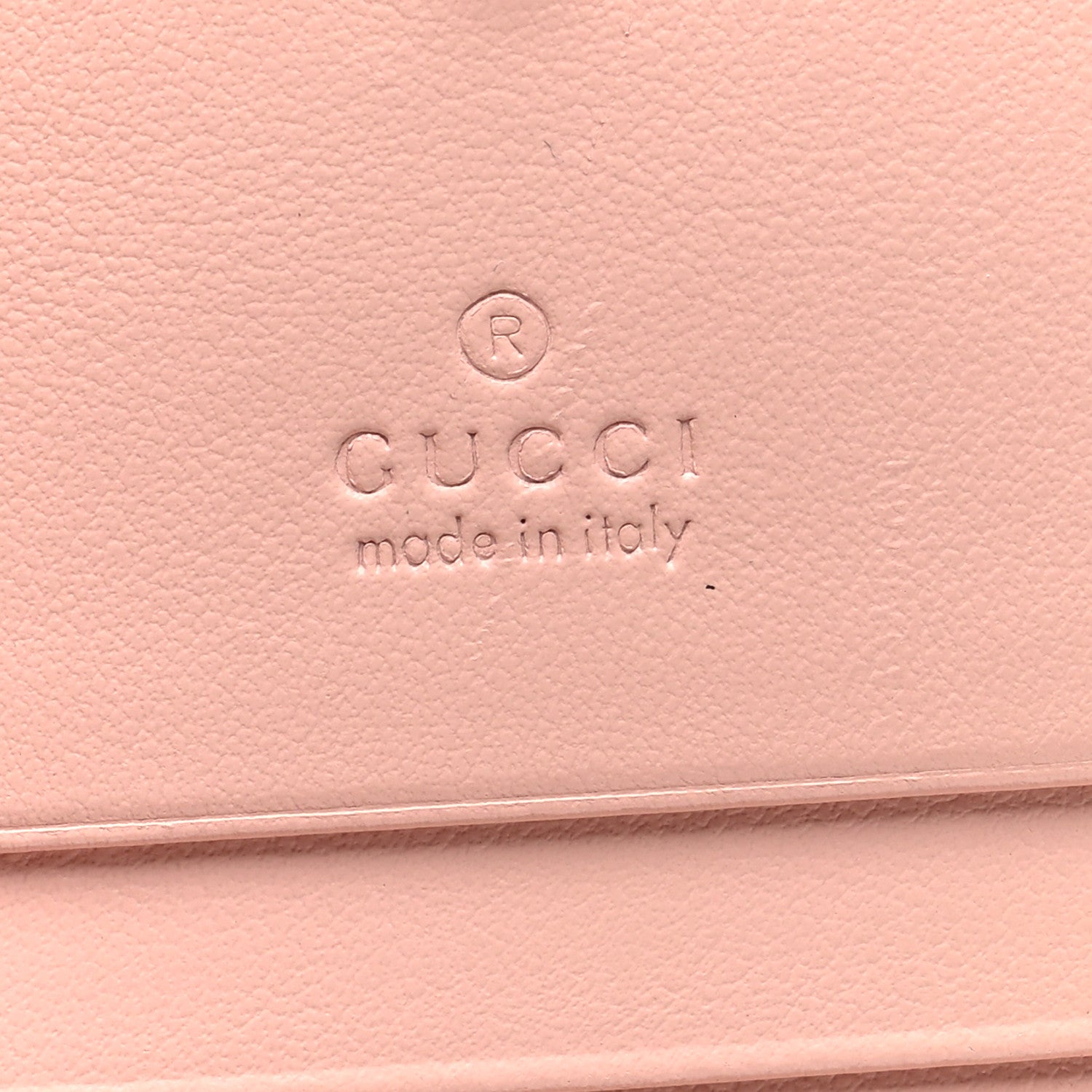 Gucci Calfskin Matelasse GG Marmont Card Case Wallet Perfect Pink 6 of 7
