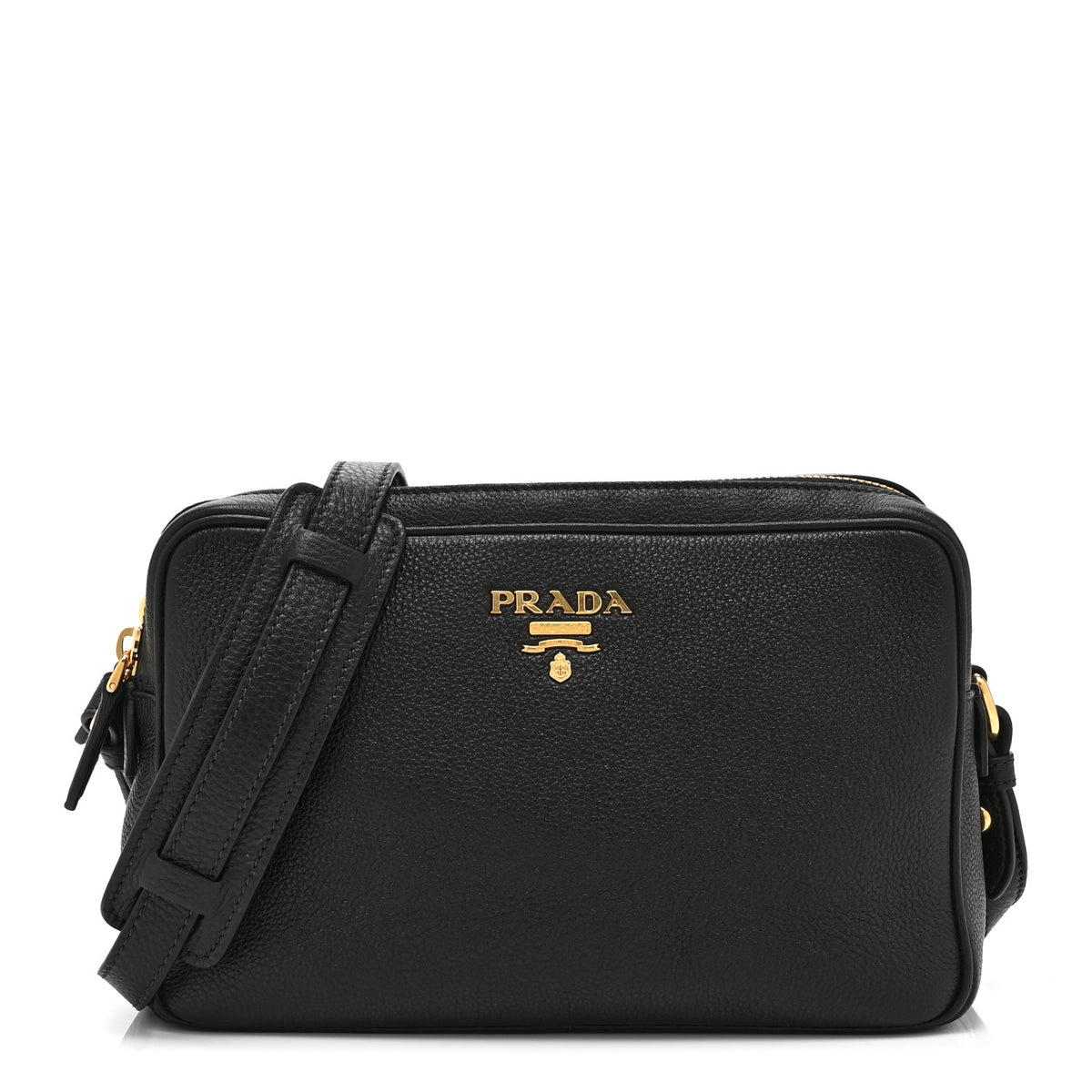 Prada Vitello Phenix Camera Bag Black 1 of 11