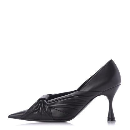 Balenciaga Smooth Nappa Drapy 80mm Pumps 37 Black 1 of 10