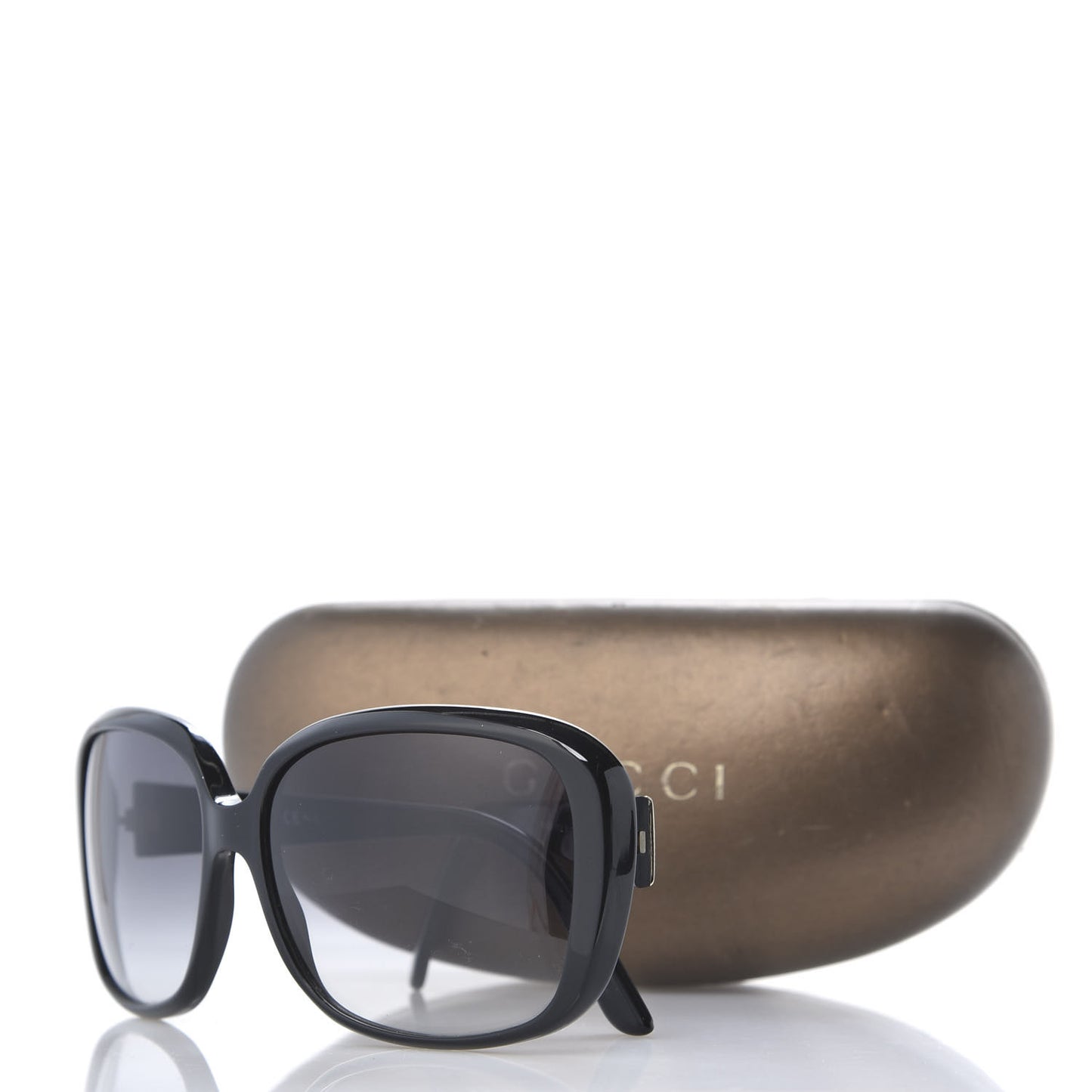 Acetate Oversize Square Frame Sunglasses GG3125S Black