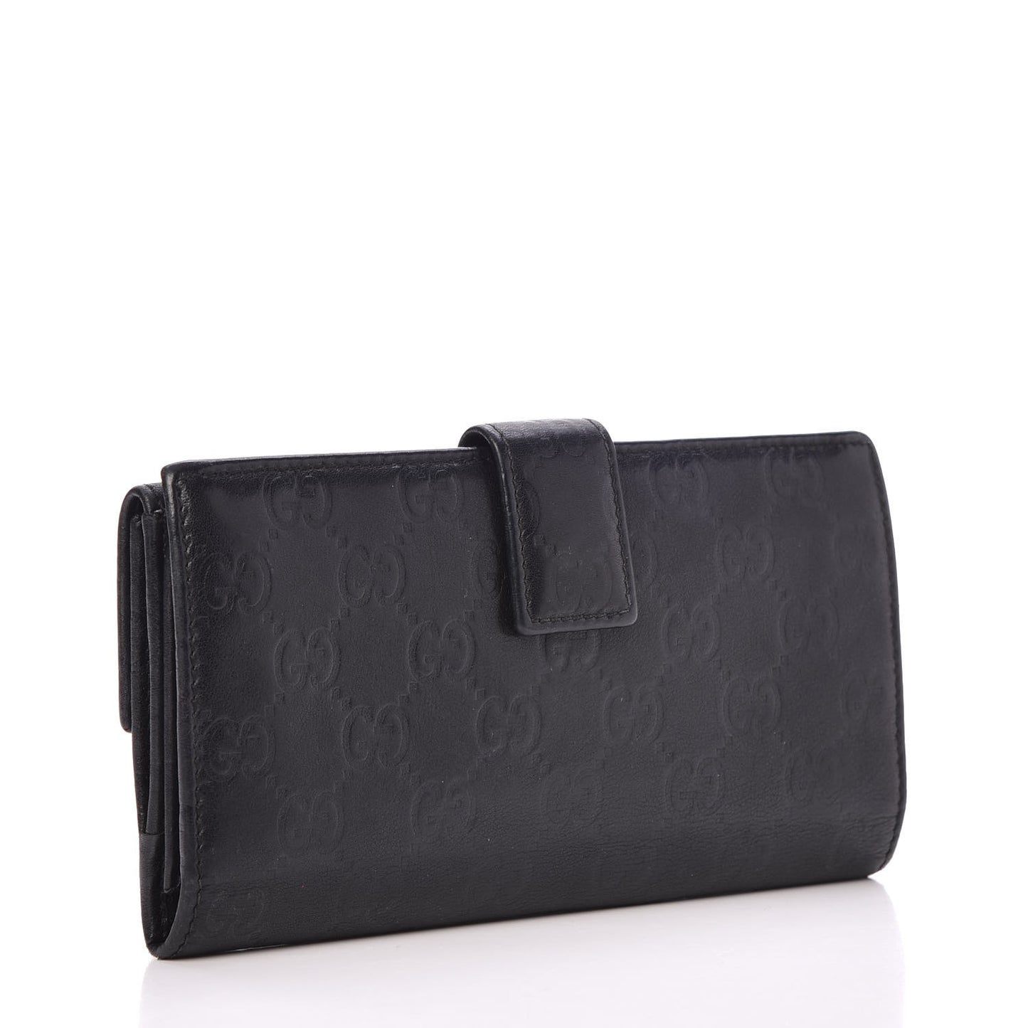 Guccissima Princy Continental Wallet Black