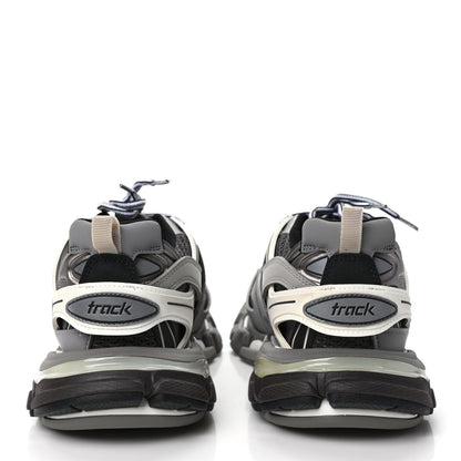 Balenciaga Mesh Nubuck Effect Fabric LED Womens Track Sneakers 39 Grey 5 of 9