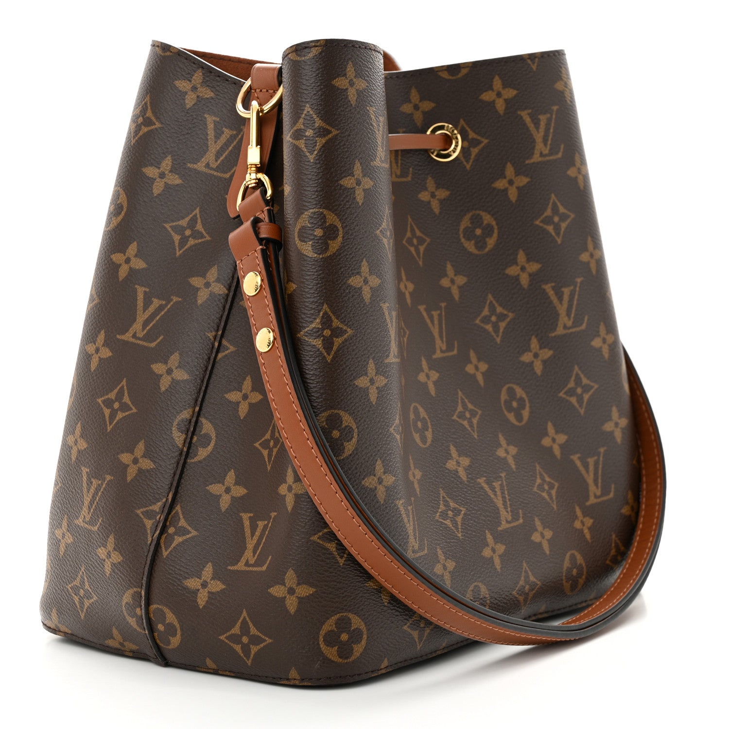 Louis Vuitton LOUIS VUITTON Monogram Neonoe MM Caramel 3 of 10