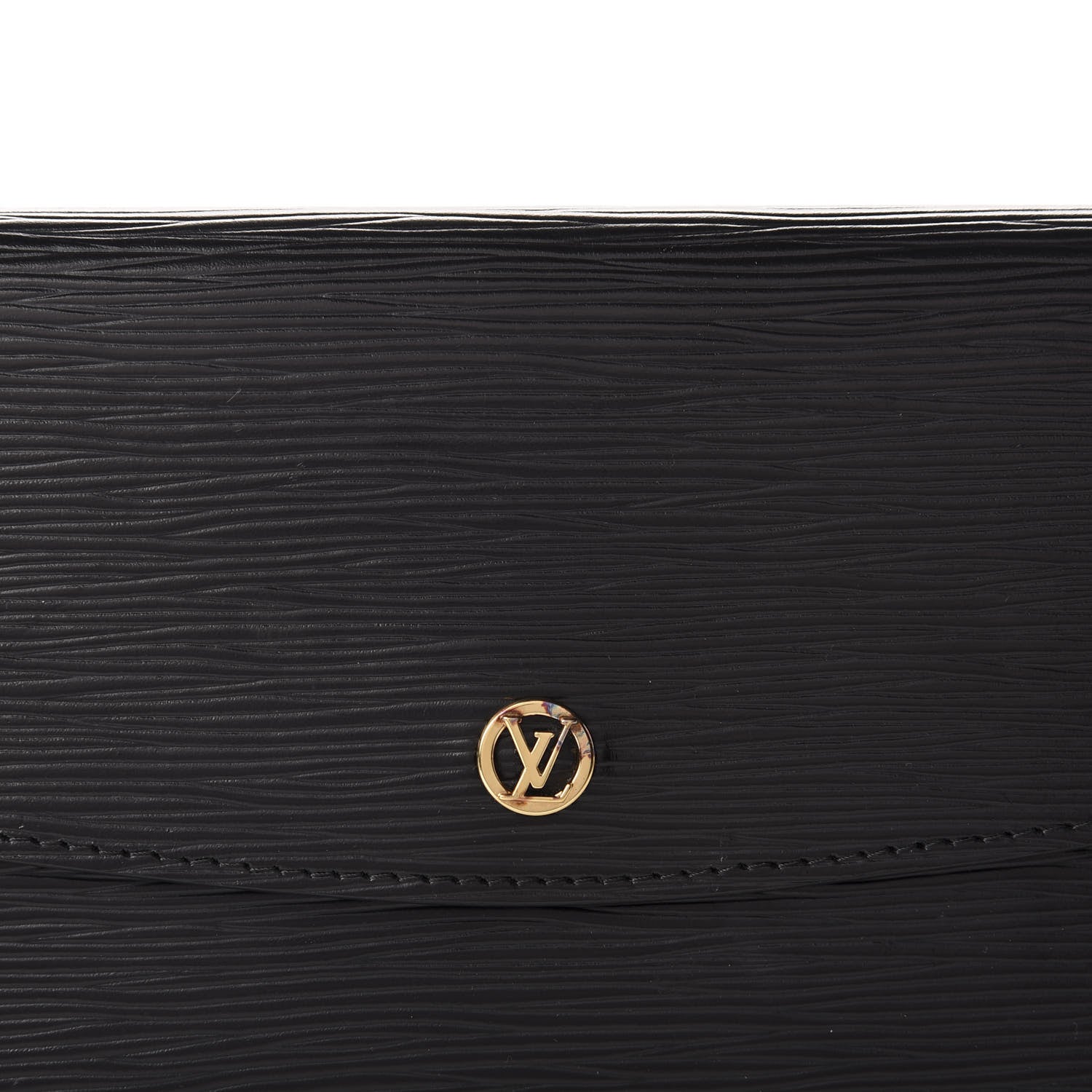 Louis Vuitton Epi Montaigne Clutch MM Black 11 of 11