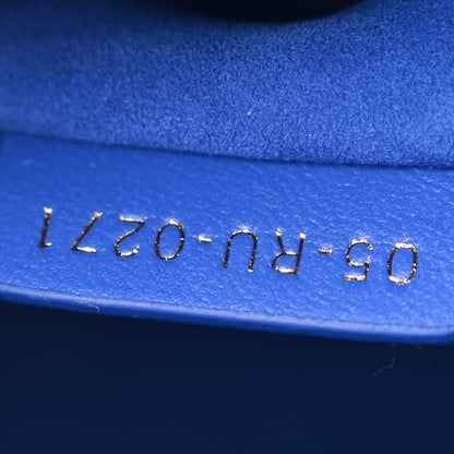 Christian Dior Lambskin Cannage Small My ABCDior Lady Dior Blue 7 of 11