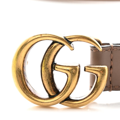 Gucci Calfskin Double G 20mm Belt 85 34 Porcelain Rose 7 of 10