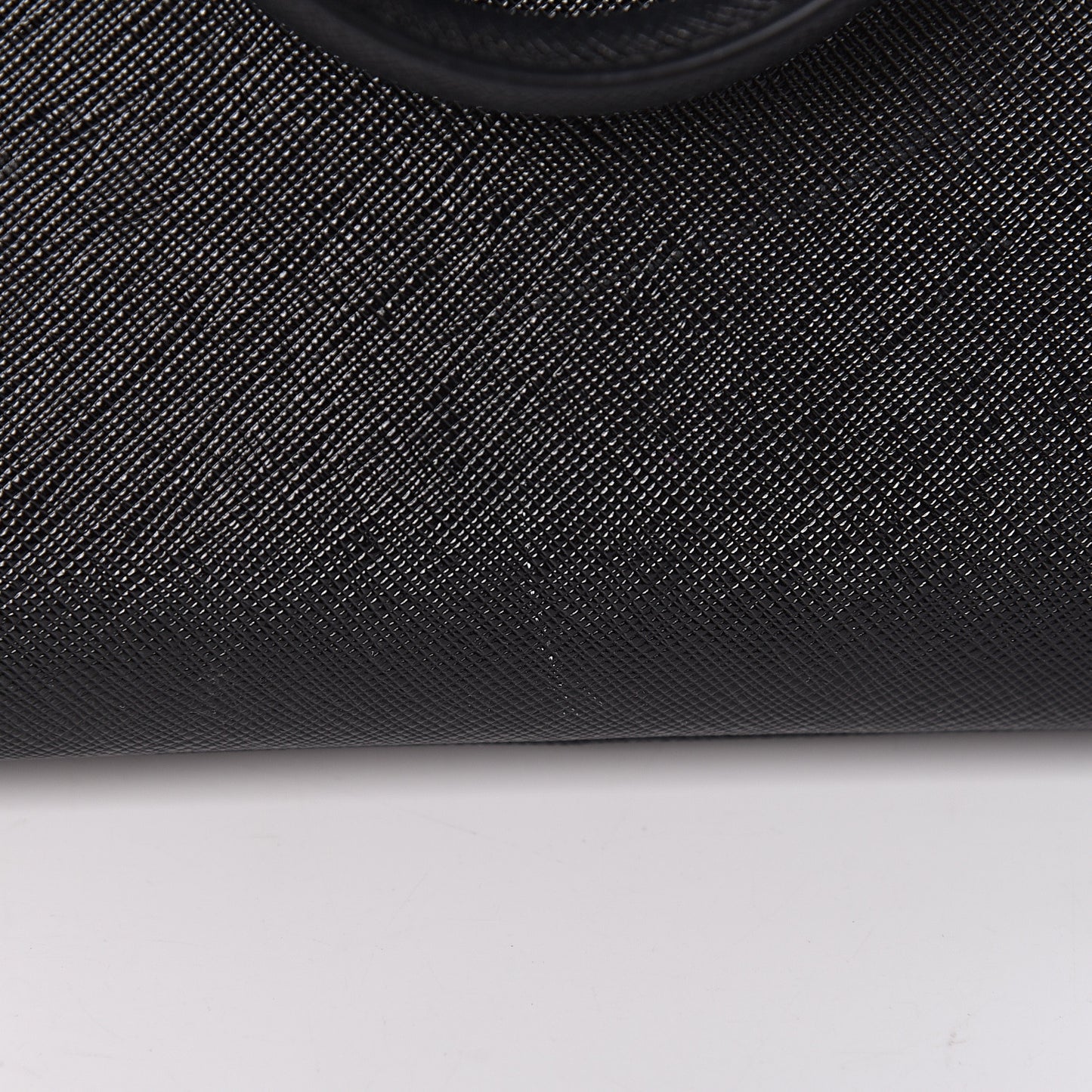 Saffiano Lux Large Promenade Tote Black