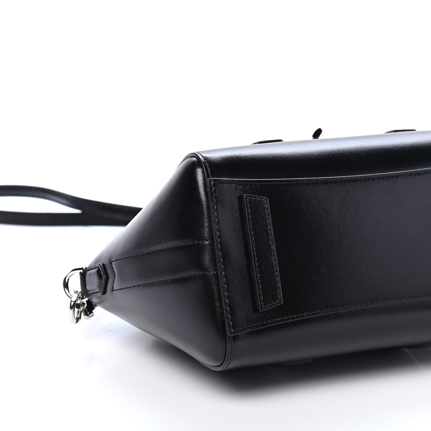 Givenchy Box Calfskin Mini Lock Antigona Shoulder Bag Black 8 of 9