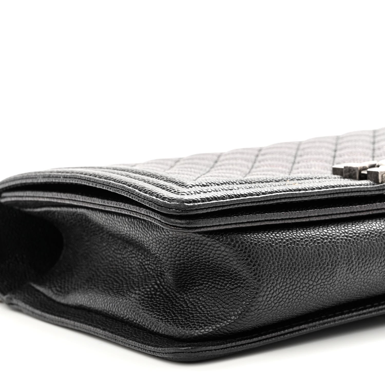 Chanel Caviar Quilted New Medium Boy Flap Black 9 of 12