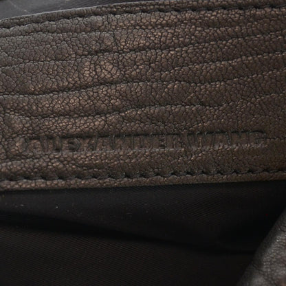 Alexander Wang Leather Rocco w Rose Gold Hardware Black 5 of 6