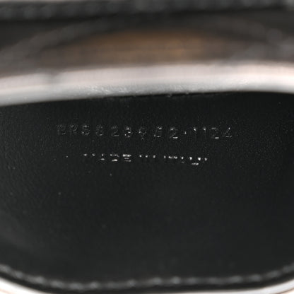 Saint Laurent Lambskin Matelasse Monogram June Box Bag Charm Black 6 of 7