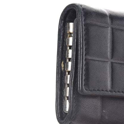 Chanel Lambskin Chocolate Bar 6 Key Holder Blue 10 of 11