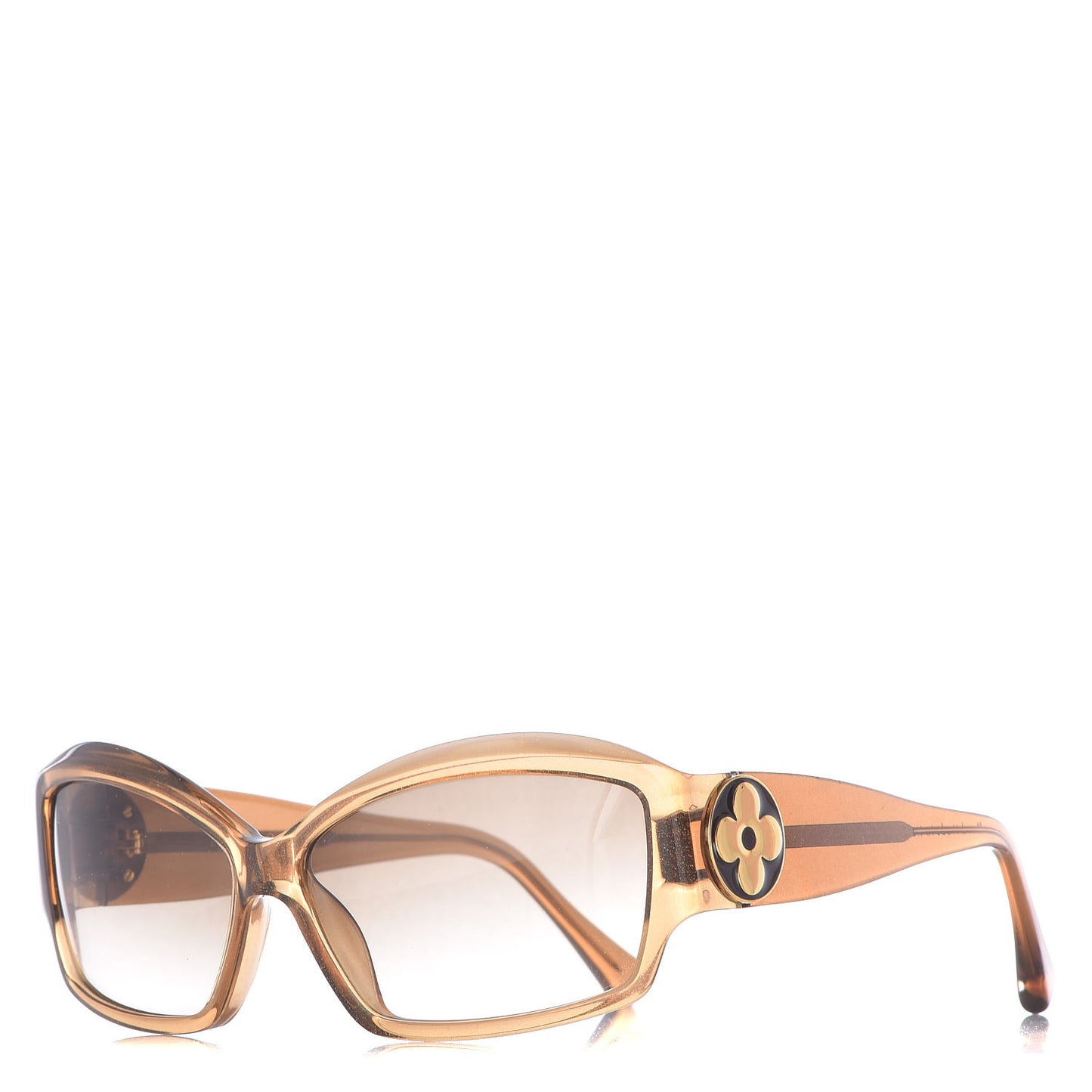 Ursula Strass PM Glitter Sunglasses Dark Honey