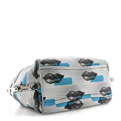 Prada Vitello Daino Lips Inside Bag Bianco 4 of 16