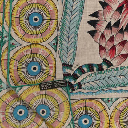 Hermes Cashmere Silk The Savana Dance Shawl 140 3 of 4