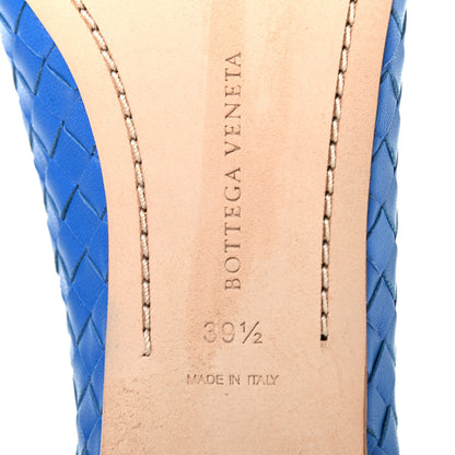 Bottega Veneta Nappa Intrecciato Flats 39.5 Blue Royal 7 of 7