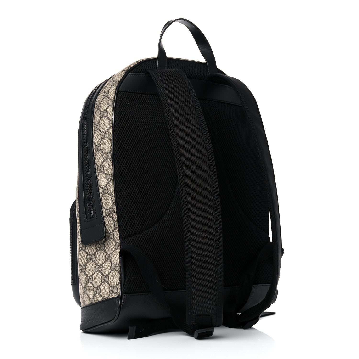 Gucci GG Supreme Monogram Medium Backpack Black 3 of 9