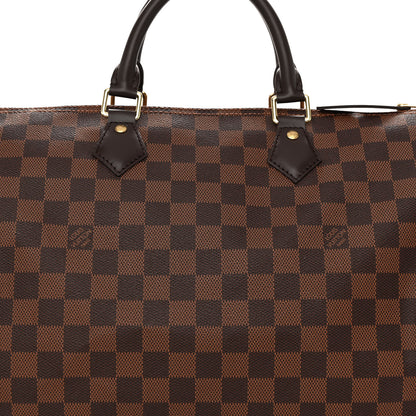 Louis Vuitton Damier Ebene Speedy 35 8 of 10