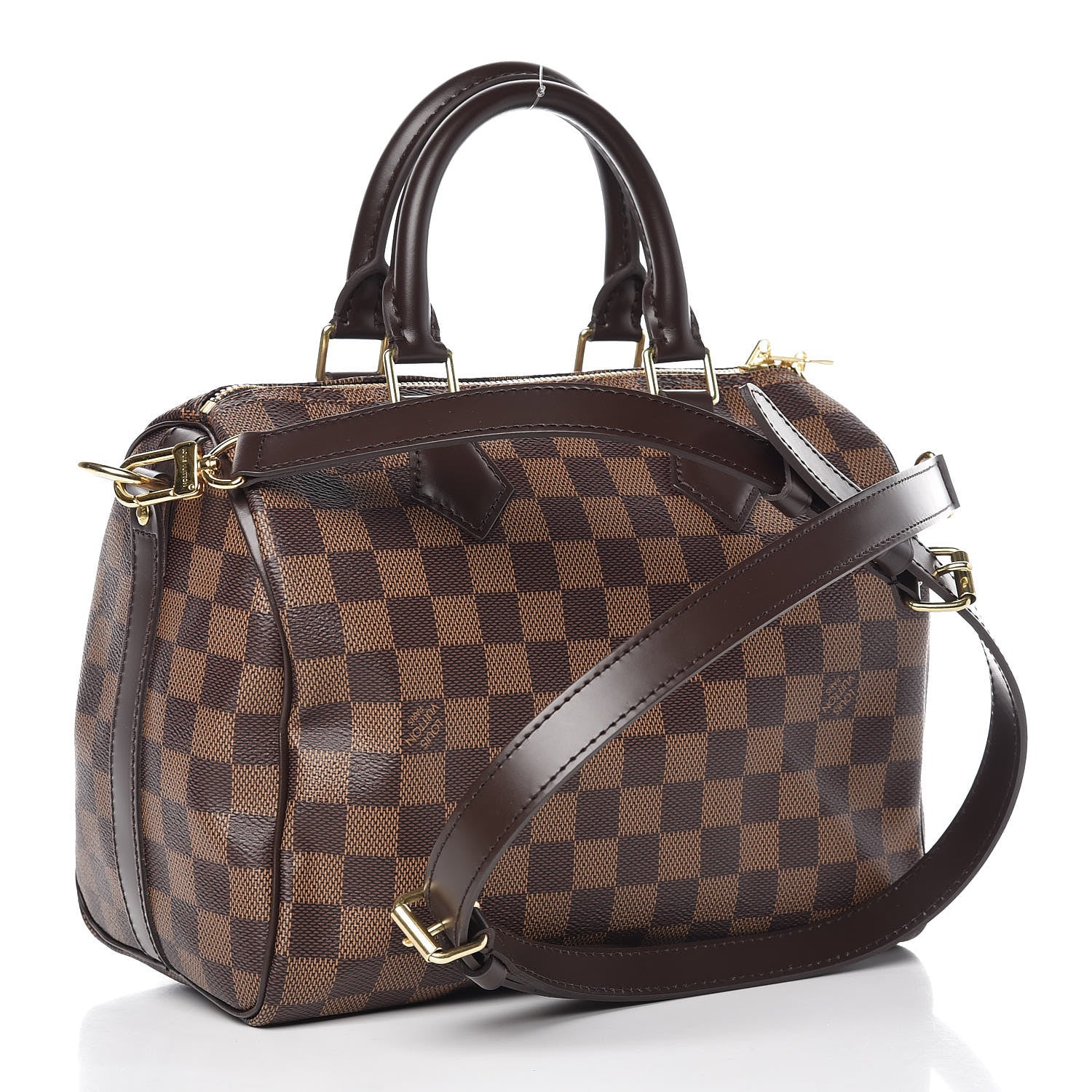 Louis Vuitton Damier Ebene Speedy Bandouliere 25 3 of 10